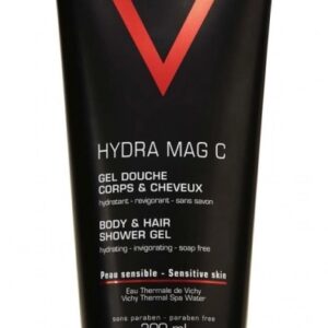 VICHY Homme Hydra Mag C Gel douche hydratant revigorant - 200ml