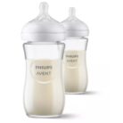 lot-de-2--biberon-natural-30--240-ml--verre--tetine-imitant-la-forme-du-sein--la-tetine-laisse-le-lait-secouler-lorsque-bebe-boi_OB