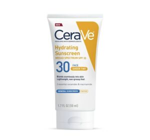 CeraVe Hydrating Mineral Sunscreen SPF30 75ML