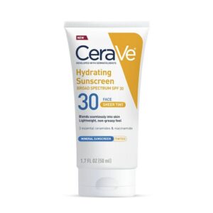 CeraVe Hydrating Mineral Sunscreen SPF30