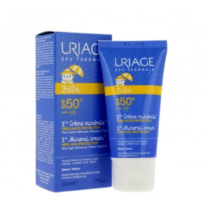 URIAGE Crème minérale  bébé SPF50+ 50ML