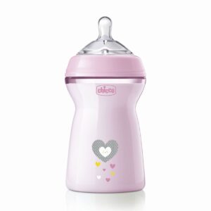 CHICCO BIBERON PLASTIQUE Natural Feeling  6M+ 330ML