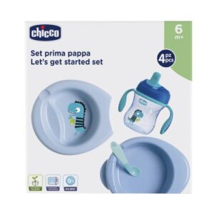 CHICCO KIT LET'S GET STARTED BLEU
