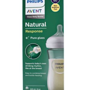 PHILIPS AVENT BIBERON EN VERRE Response Natural 240ML