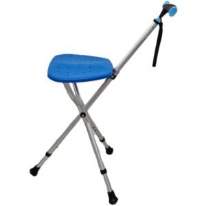 CANNE DE MARCHE AVEC TABOURET