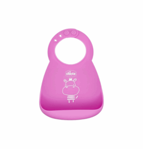 chicco Bavoir En Silicone ROSE