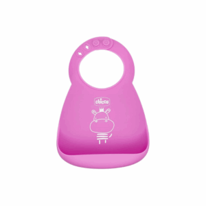 chicco Bavoir En Silicone ROSE