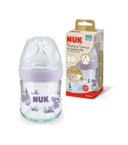 NUK Biberon Nature Sense En Verre Temperature Control S 120ML