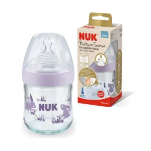NUK Biberon Nature Sense En Verre Temperature Control S 120ML