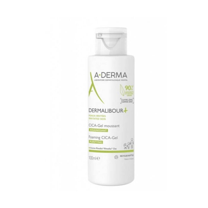 a-derma-dermalibour-cica-gel-moussant-100-ml
