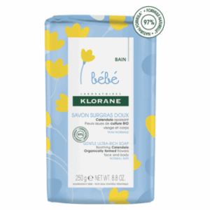KLORANE Bébé Savon Surgras Doux Pain 250G