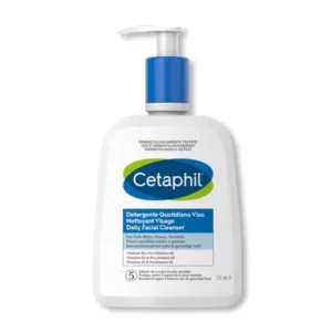 Cetaphil Nettoyant visage peaux sensibles mixtes à grasses 237ML