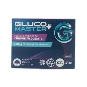 GNH GlucoMaster Chrome Picolinate 200mcg B/30 Gélules
