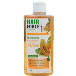 HAIR FORCE 1 SHAMPOING SANS SULFAT À L'EXTRAIT DE PAPAYE 400 ML