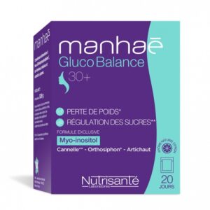 Nutrisanté Manhaé Gluco Balance 30+ B/20 sachets