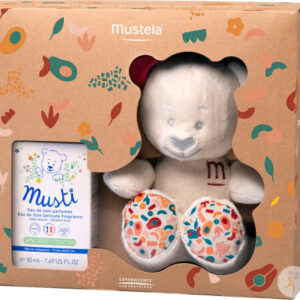 MUSTELA Coffret parfum Musti+peluche Musti mixte