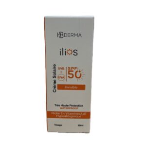 HBDERMA ILIOS CRÈME SOLAIRE SPF50+50 ML