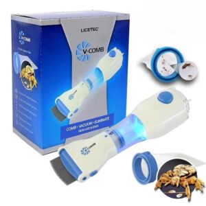 V-COMB Peigne Anti Poux Électrique TTVC01