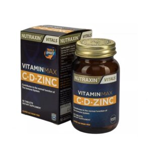 NUTRAXIN VITAMINE MAX C D ZINC B/60Comprimés