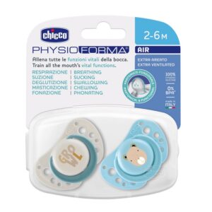 chicco Sucettes PhysioForma AIR 2-6 M Lot De 2