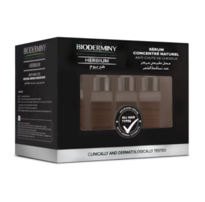 BIODERMINY HERBIUM SÉRUM CONCENTRÉ NATUREL ANTI CHUTE DE CHEVEUX 5*20ML