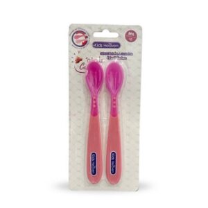 Kids Heaven Lot 2 Cuillères Sensible A La Chaleur KH 102434