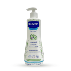 mustela Lait Corps Hydra Bébé à l’avocat BIO 500ML