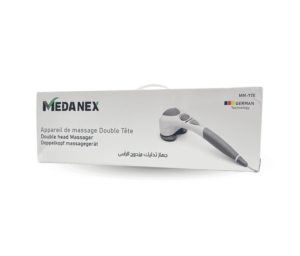 MEDANEX Appareil De Massage Double Tête Avec Infrarouge