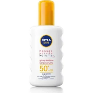 NIVEA Spray Protecteur Solaire Peaux Sensibles SPF 50+ 200 ML