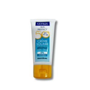 Venus SUN PROTECT Crème Solaire-Peaux Sèches-SPF50+ 50ML