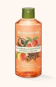 YVES ROCHER Bain Douche Énergisant Pêche Anis Étoilé 400ML