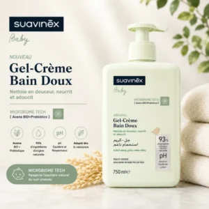 SUAVINEX Baby Gel-Crème Bain Doux 750ML