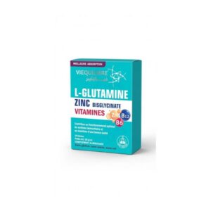 VIEQUILIBRE L-GLUTHAMINE ZINC VITAMINES ZN B12 B6 B/30