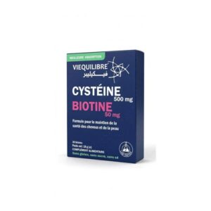 VIEQUILIBRE CYSTÉINE 500mg BIOTINE 50mg B/30